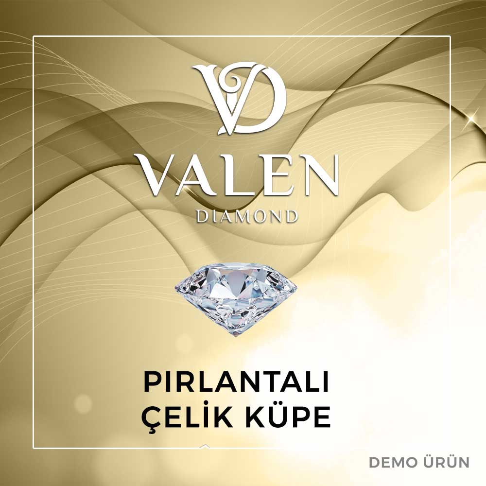 Pırlanta Çelik Küpe Pırlanta Çelik Küpe